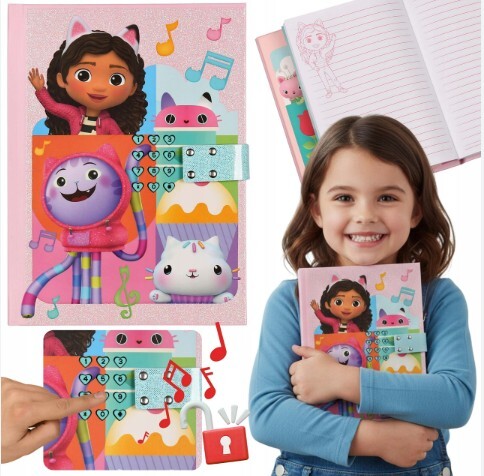 Kids Euroswan Zenei napló kóddal - Gabbys Dollhouse